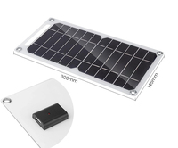 Portable 6.8V Flexible USB Waterproof Solar Panel for Outdoor Hiking Camping Mobile Phone Battery Charging Bank for Mobile