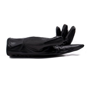 Gant matelassé en cuir PU de couleur personnalisée avec doublure en cachemire Gants de travail en cuir de mouton du Pakistan à la mode - Product Image 5