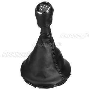Car 5 Speed Manual Gear Stick Shift Knob & Gaitor <b>Boot</b> <b>Cover</b> for VW for Volkswagen Transporter T5 T5.1 T6 Gp 2003-2019 - Product Image 4