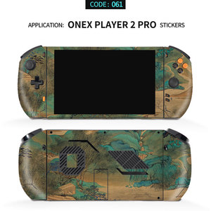 สติ๊กเกอร์ป้องกันผิวหน้าจอ Onex Player 2 Pro ลายดอกไม้ ฝาครอบป้องกัน PVC สำหรับอุปกรณ์เล่นเกมพกพา - Product Image 5