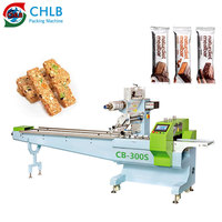 Machine d'emballage horizontale pour barres énergétiques protéinées, barres chocolatées, personnalisation d'usine