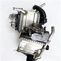 Pièces de voiture d'occasion Honspeed pour Mercedes-Benz Classe C W205 AMG C63, ensemble moteur de voiture, refroidisseur intermédiaire OE A1770108201, une paire
