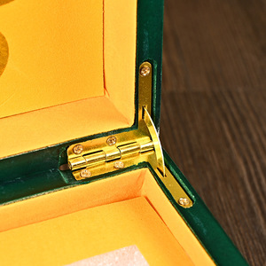 Caja de regalo de madera para té de pepino de mar, hierbas medicinales Dendrobium, rectangular, hecha a mano, tamaño personalizable, origen Wenzhou - Product Image 4