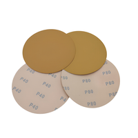 Disque de ponçage auto-agrippant 6 pouces 150 mm 6 trous en oxyde d'aluminium anti-colmatage pour ponceuse