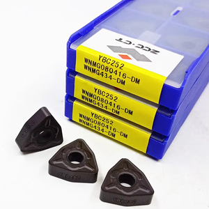 Insertos de Carburo ZCC.CT WNMG080404-DM YBC251 YBC252 de Alta Precisión, Venta al por Mayor de Fábrica - Especial para Piezas de Acero - Product Image 5