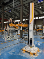 Robot de palettisation industriel de type colonne, machine de palettisation automatique pour sacs en feuille avec pince à fourches pour ligne d'empilage de sacs