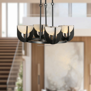 Lustre <span class=keywords><strong>en</strong></span> <span class=keywords><strong>albâtre</strong></span> de style américain, simple, créatif et tendance, pour salon et salle à manger - Product Image 5