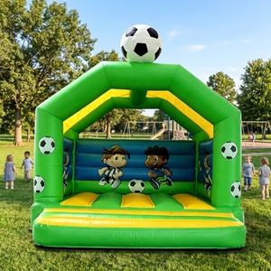 Château gonflable sur le thème du football pour enfants, design football, château gonflable <span class=keywords><strong>et</strong></span> équipement de divertissement intérieur - Product Image 1