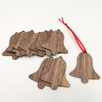 Boule lumineuse en bois découpé au laser, bois pour animaux domestiques, ornement artisanal de noël, offre spéciale, OEM