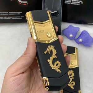 Nuevo Teléfono Móvil de Lujo Desbloqueado Vertu Mini K8+ con Teclado y Dial Dorado para Mayores - Venta al por Mayor - Product Image 3