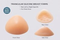 Formes mammaires artificielles en silicone personnalisées grande taille coussin d'allaitement imperméable femmes prothèses mammaires pour la natation
