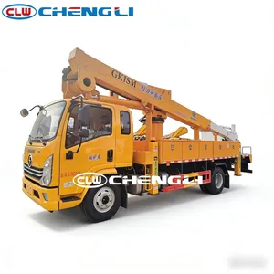 Camión con Plataforma Aérea Aislada de 18 m, Camión con Cesta Elevadora, Vehículo con Plataforma Elevadora para Mantenimiento Eléctrico - Product Image 3