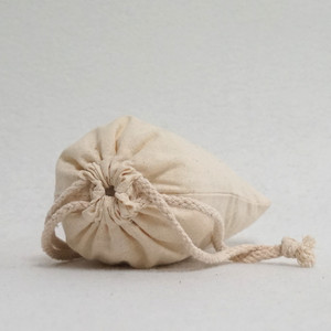 Custom Design Drawstring <b>Bags</b> for Packing Small Cotton <b>Bag</b> Double Strings - Product Image 5