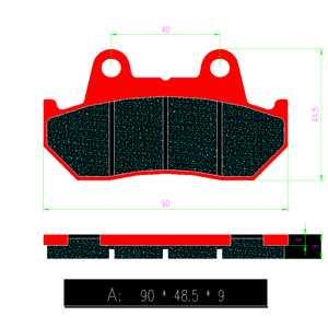 Usine directement ventes de plaquettes de frein de moto pour Honda CB125 CBX125/<span class=keywords><strong>250</strong></span> <span class=keywords><strong>CBR</strong></span> 400/500/600/750 FA069 plaquettes de friction de moto - Product Image 4