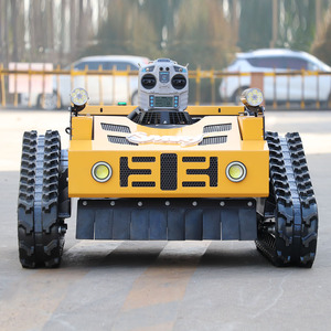 Hot Sale Remote Control Crawler Lawn Mower Flat Blade EPA Euro5 Engine Adjustable Height 1 to 20cm 500m for <b>Farm</b> Use - Product Image 1