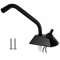 Robinet électrique 12V pour camping-car, en acier inoxydable, pour caravane, bateau, évier de cuisine