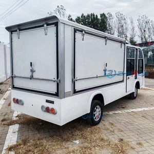 Cheap Price Zhenda Brand Mini Buses 5 Seats Cargo Box Electric Sightseeing Bus Henan Origin New Sale Special Transportation - Product Image 4