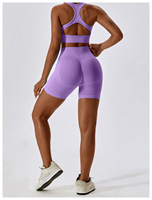 Ensemble de vêtements de sport pour femmes, ensemble de fitness pour la salle de sport, évacuation de l'humidité