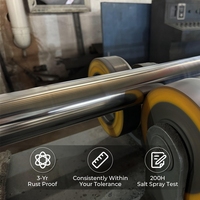 Tige de piston en acier inoxydable 2205 duplex chromé pour équipements chimiques et pétrochimiques