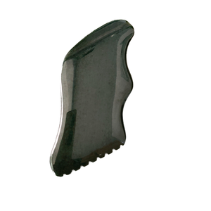 เครื่องนวดหน้าหินกัวซารูปตัวเอสหยกเนฟไฟรต์แท้สำหรับแกะสลักใบหน้าและกราม - Product Image 4