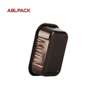 Bandeja Rectangular personalizada de 168ml <span class=keywords><strong>para</strong></span> aperitivos, bandeja antiadherente de papel de aluminio liso <span class=keywords><strong>para</strong></span> pared, contenedor de alimentos, herramientas <span class=keywords><strong>para</strong></span> hornear, bandeja <span class=keywords><strong>para</strong></span> pan - Product Image 2