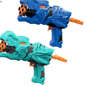 Juego <span class=keywords><strong>de</strong></span> Disparos para Niños, Pistola <span class=keywords><strong>de</strong></span> Juguete <span class=keywords><strong>de</strong></span> Bala <span class=keywords><strong>de</strong></span> Plástico <span class=keywords><strong>de</strong></span> Dinosaurio, Pistola <span class=keywords><strong>de</strong></span> Aire Suave con Balas - Product Image 2
