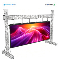 Écran LED d'extérieur haute résolution 500x500mm pour location, panneau vidéo mural, toile de fond de scène P3.91 P2.976 P2.604, écran LED pour église