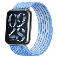 Bracelet de sport respirant en nylon mélangé pour Xiaomi Mi Band 8/9/10 Pro, bracelet de poignet léger
