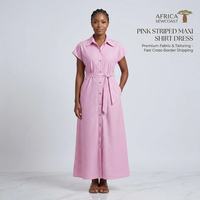 Nouvelle Robe Longue Ample en Coton pour Femme, Style Ethnique Africain, Imprimé Estival, Tendance et Respirante, Idéale pour les Groupes de Mamans