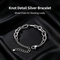 Hochwertiges Handgefertigtes Original-Farbiges Edelstahl-Kettengliederarmband Verstellbares Individuelles Design Trendiger Einfacher Alltagsschmuck
