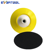 EVERTOOL Plaque de polissage rotative 6 pouces avec filetage M14 et support auto-agrippant pour performance optimale