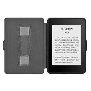 Étui magnétique <span class=keywords><strong>en</strong></span> PU souple pour lecteur de livres électroniques avec dragonne pour <span class=keywords><strong>Kindle</strong></span> 958 Housse de protection pour Kpw 3 - Product Image 4