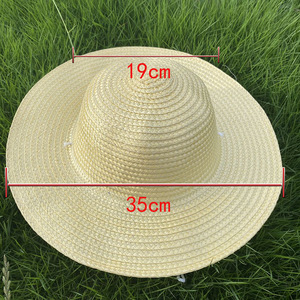<span class=keywords><strong>Chapeau</strong></span> de paille d'été unisexe anti-UV à larges bords pour la protection du travail, vente en gros - Product Image 2