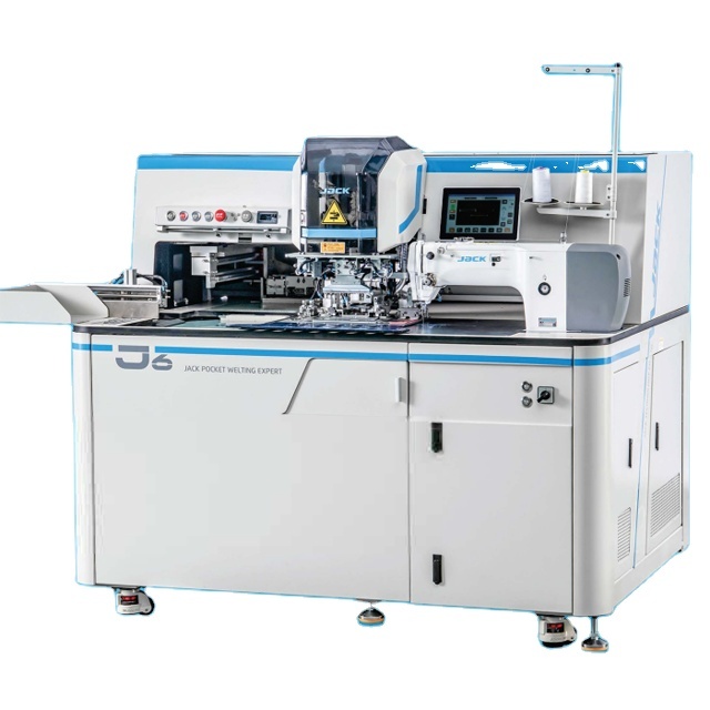 New and Original JACK J6 Quick Reorder Pocket Welting Machine Computerized Industrial Sewing for Manufacturing Plants