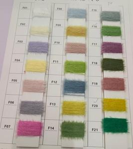 100% nylon Mink tóc lông sợi cho dệt kim hàng may mặc - Product Image 4