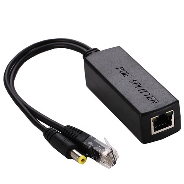 15.4W 48V to 12V 5V Isolated Passive PoE Module Adapter Extender 100M/1000Mbps PoE Splitter