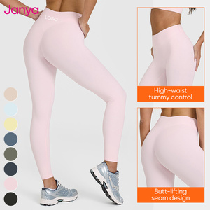 Leggings da Yoga Janya a Vita Alta con Controllo Addominale Effetto Nudo <span class=keywords><strong>Pantaloni</strong></span> Sportivi alla <span class=keywords><strong>Caviglia</strong></span> per <span class=keywords><strong>Donna</strong></span> Abbigliamento da Allenamento Fitness Palestra - Product Image 3