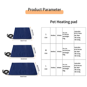 Almohadilla Térmica para Mascotas para Otoño e Invierno, Alfombra Eléctrica para Mascotas, Manta Impermeable Resistente a Mordeduras con Termostato - Product Image 6