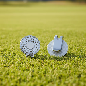 Dericsson High Quality 25mm <b>Golf</b> Hat Clip Custom Logo Metal <b>Golf</b> Ball Marker <b>Golf</b> Accessories - Product Image 2