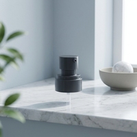 Pompe à crème en PP de 20mm de diamètre intérieur 32mm de diamètre extérieur-Distributeur de lotion en plastique haute densité pour cosmétiques/produits pharmaceutiques