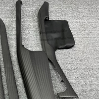 Nuevo Producto, Kit de Molduras Interiores de Fibra de Carbono para Volkswagen Golf Mk8 GTI, Kit de Molduras Interiores para Automóvil