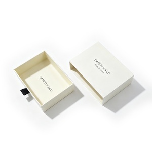 Eco-friendly White Gift <b>Box</b> Design Drawer <b>Box</b> <b>Paper</b> <b>Box</b> with Customized Size and Photo Gift Drawer <b>Box</b> - Product Image 5