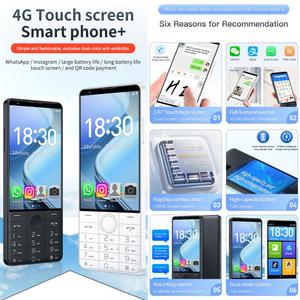 Teléfono con Teclado DOOV R70 Sin Cámara, 6GB+128GB, 4 Pulgadas, Android 13, Mediatek MT6765 Octa Core, Compatible con Google <span class=keywords><strong>Store</strong></span>, Mini <span class=keywords><strong>Smartphone</strong></span> 4G - Product Image 3