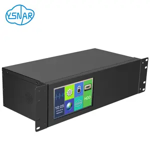 NAR-6116HL 16CH 3U mandiri jaringan khusus pencatat suara/panggilan telepon perekam suara dengan HDD, 7 "sentuh LCD & SDK/API