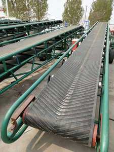 Farm Chicken Dung Förderband Langlebiges Gummi produkt für effizienten Transport - Product Image 5