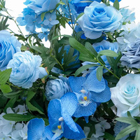 Fleurs artificielles pour anniversaires, propositions de mariage, décoration d'arche de mariage, fleurs colorées pour événements, toile de fond de fête, arche de fête