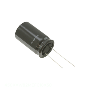 ตัวแทนจำหน่ายอย่างเป็นทางการ 82 uF CAP ALUM 82UF 20% 450V RADIAL TH 450KXW82MEFC18X30 ตัวเก็บประจุแบบ Through Hole - Product Image 1