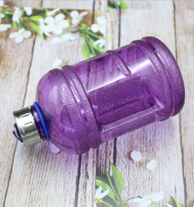 Bottiglia d'Acqua Grande da Mezzo Gallone, 3,7 <span class=keywords><strong>L</strong></span>, Borraccia Sportiva Antigoccia con Manico, Ampia Apertura <span class=keywords><strong>in</strong></span> Plastica PETG Senza BPA - Product Image 6