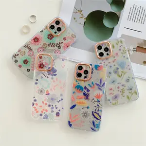 Funda personalizada para teléfono móvil, carcasa con logotipo impreso imd para iphone 13 pro max