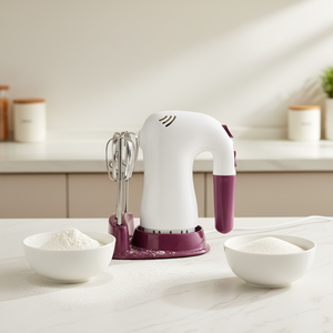 Commande Meilleures ventes an 1Pc 1 Antique abordable Taurus Espagne Abs Manche sec d'aliments Batteur à gâteau électrique Batteur à main - Product Image 1